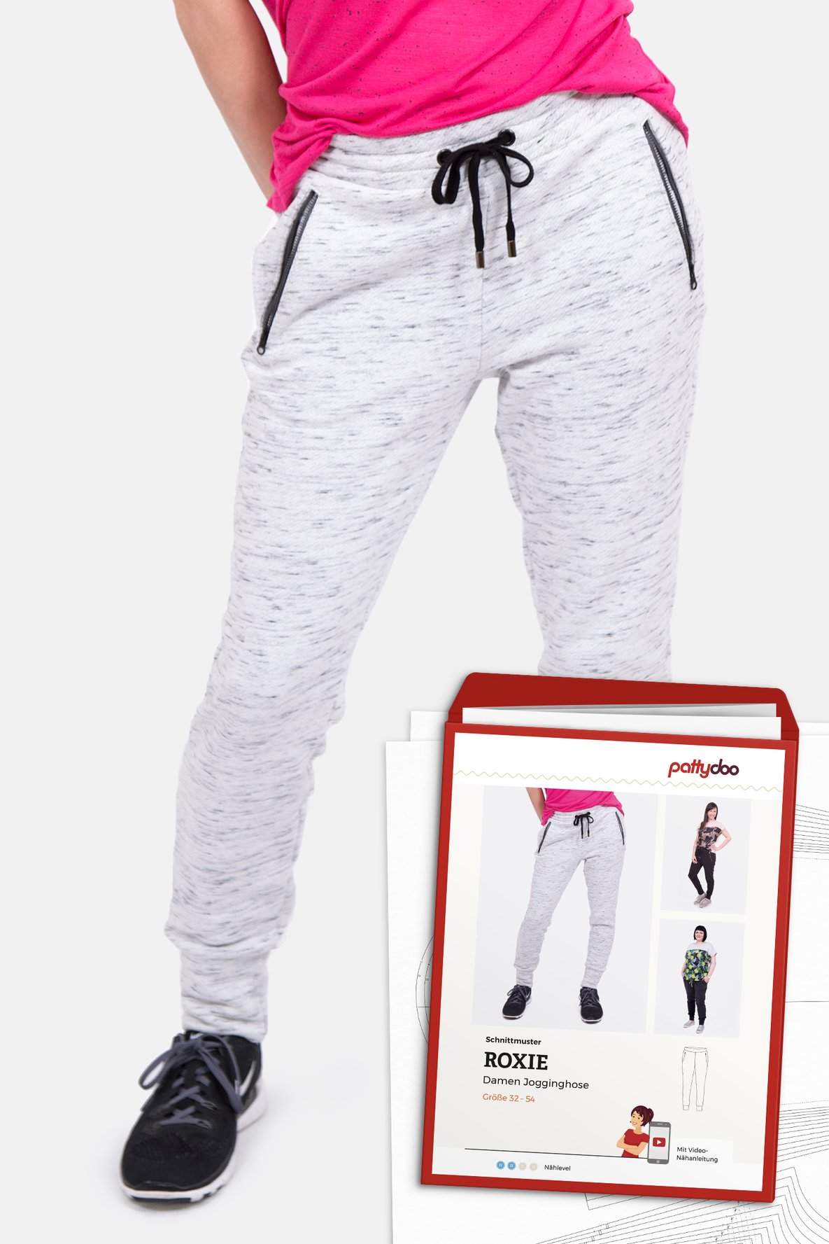 Weisse Joggingpants für Damen online kaufen